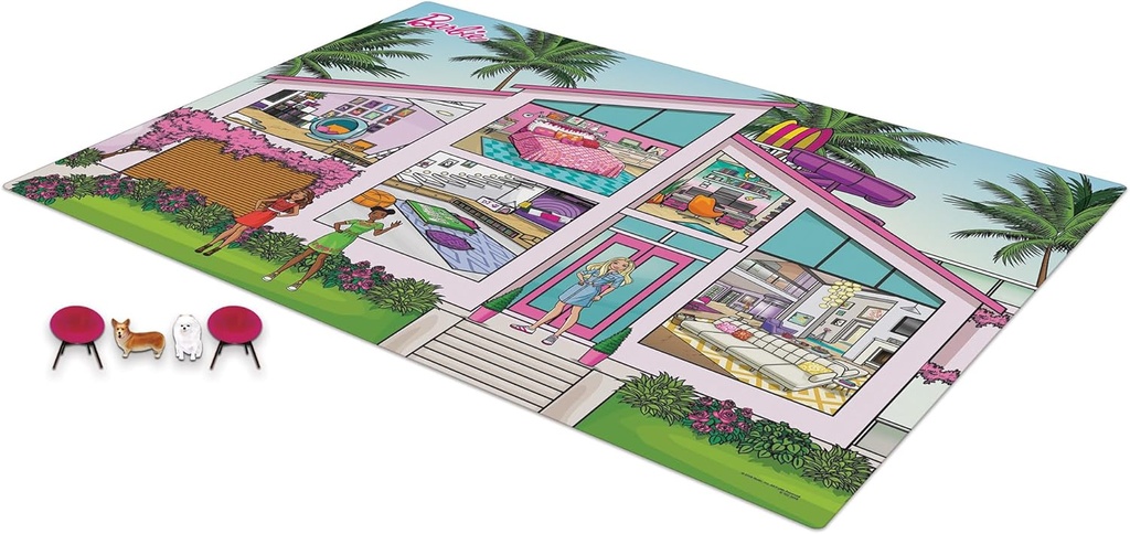 BARBIE JUMBO IMAGINMAT DREAM HOUSE -TC-73207