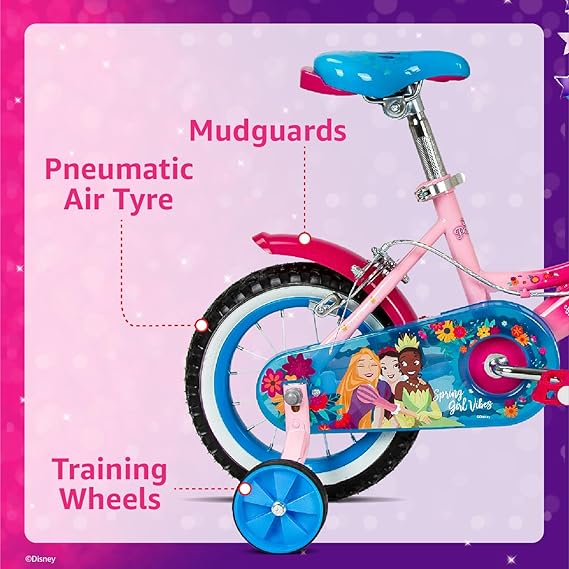 Spartan 12" Disney Princess Bicycle-SP3198