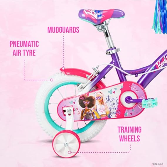 Spartan 16" Barbie Girl Bike-SP3190