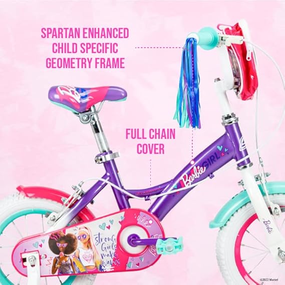 Spartan 16" Barbie Girl Bike-SP3190