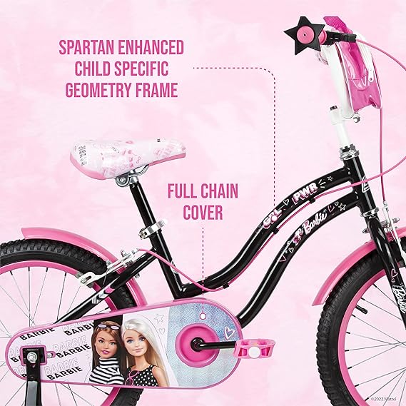 Spartan 18" Barbie Power Bike-SP-3191