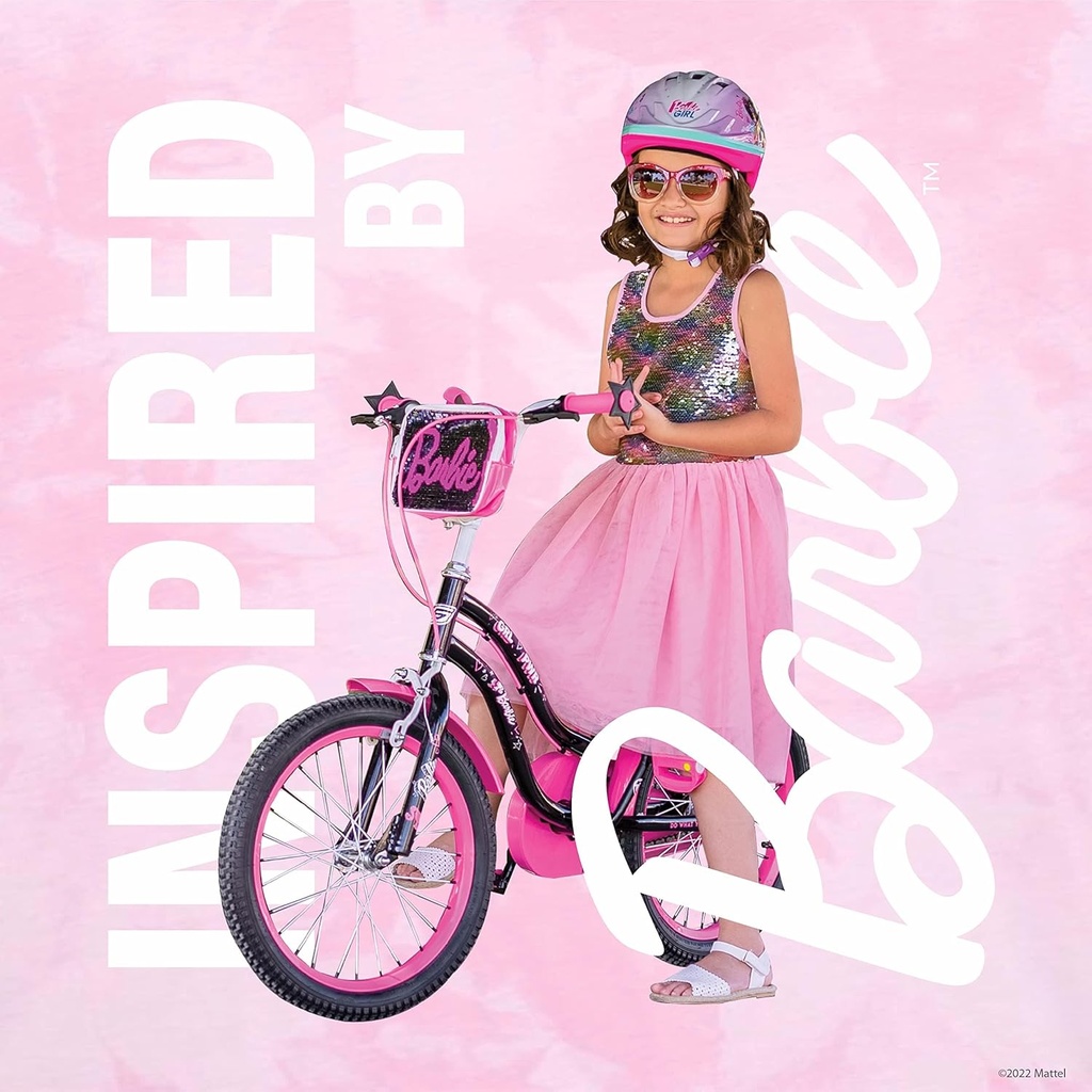 Spartan 18" Barbie Power Bike-SP-3191
