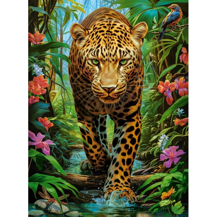 Leopard in the Wild Puzzle 2000Pcs-Castor 200955-9