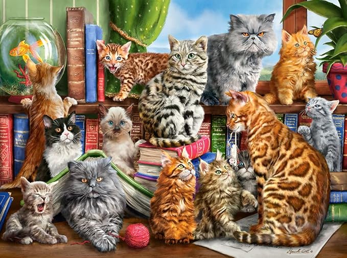 House of Cats Puzzle 2000Pcs- Castor 200726-9