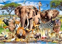 Savanna Animals Puzzle 1500Pcs-Castor 151950-9