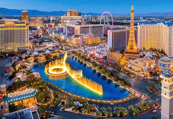 Fabulous Las Vegas Puzzle 1500Pcs- Castor 151882-9