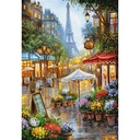 Flowers Paris pcs Puzzle 1000Pcs-Castor 103669-9