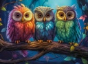 Three Little Owls Puzzle  300Pcs-Castor B030545-6
