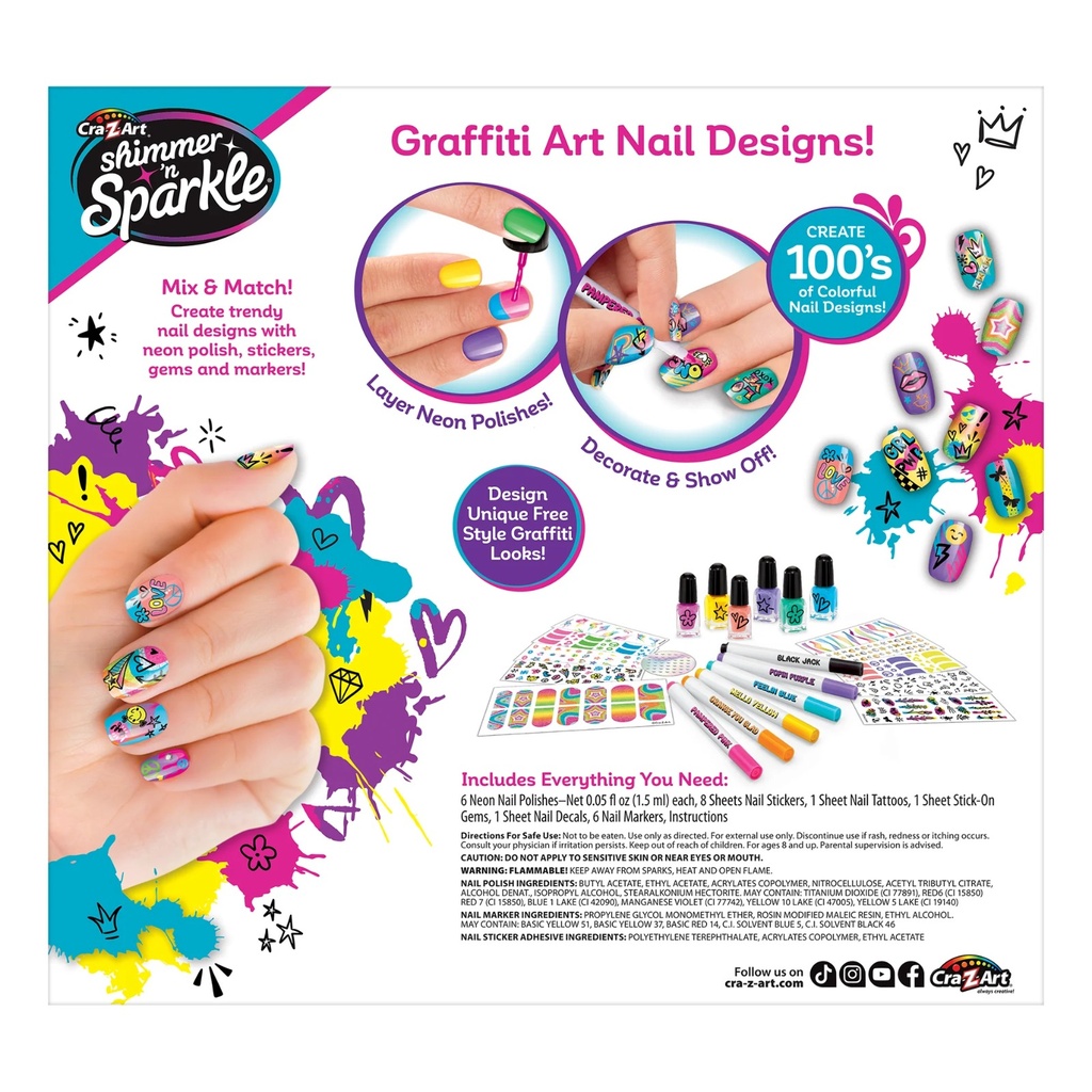  3-in-1 Nail Art Designer-Shimmer n sparkle 65659