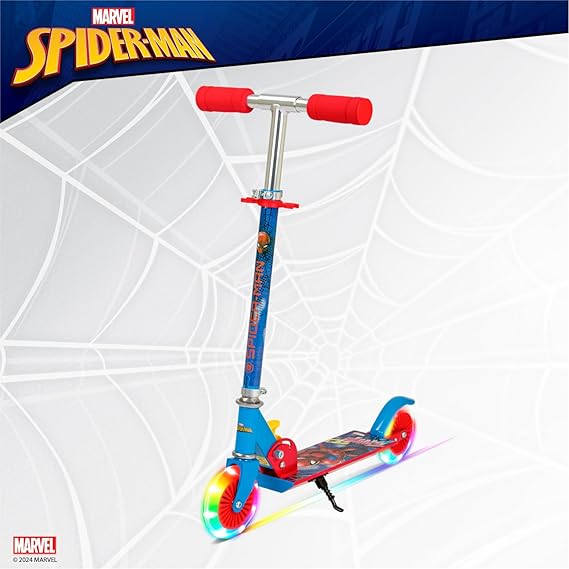 Spartan Spiderman 120mm Folding Scooter-SP7059