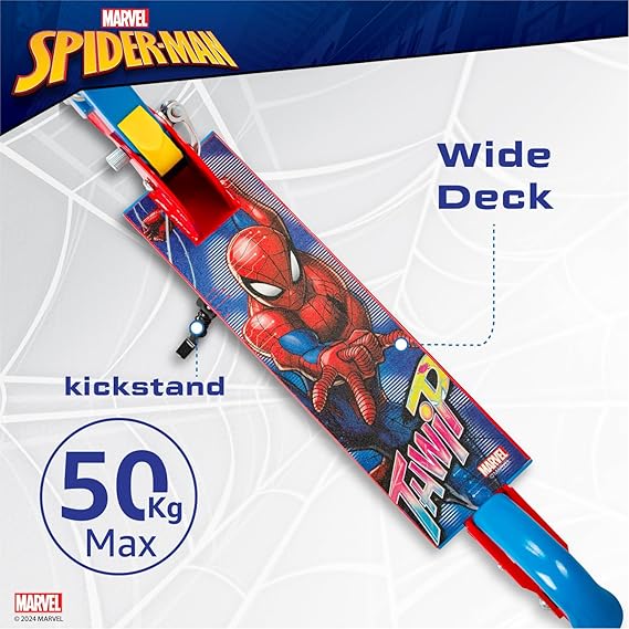Spartan Spiderman 120mm Folding Scooter-SP7059