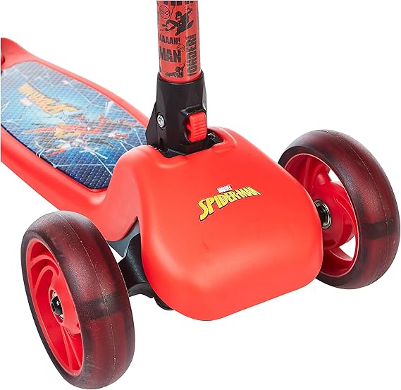 Spartan Spiderman 3 Wheel LED Folding Scooter-SP7052