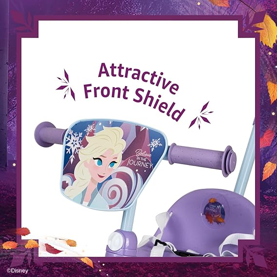 Spartan Disney Frozen Tricycle with Pushbar-SP5012