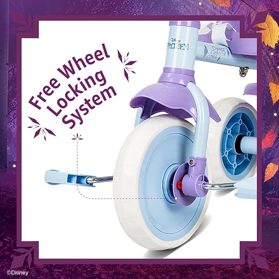Spartan Disney Frozen Tricycle with Pushbar-SP5012