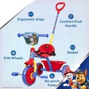 Spartan Marvel Spiderman Tricycle with Pushbar-SP5013