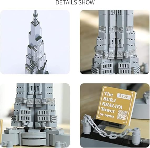 The Burj Khalifa Tower - Blocks - WangToys - 4222