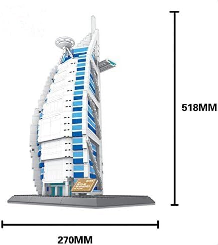 Burj Al Arab Hotel Blocks - WangToys - 5220