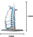 Burj Al Arab Hotel Blocks - WangToys - 5220