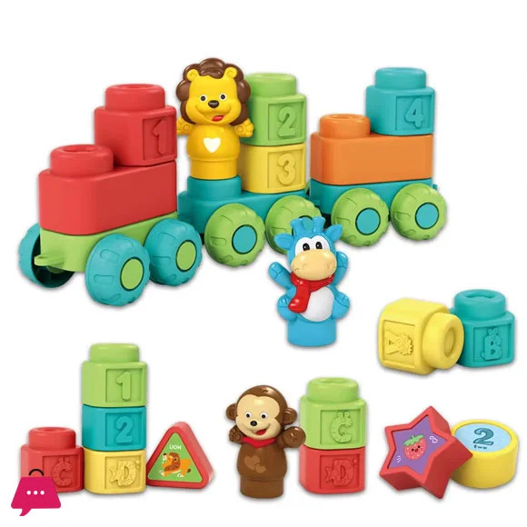 Soft plastic building blocks-6135