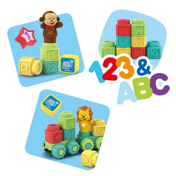 Soft plastic building blocks-6135