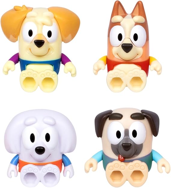 BLUEY S13 COLOR CHANGE FIG 4PK-19131