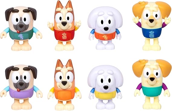 BLUEY S13 COLOR CHANGE FIG 4PK-19131