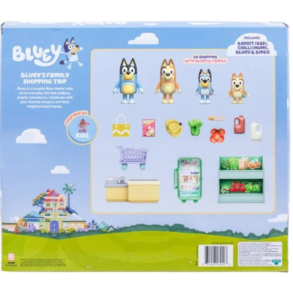 BLUEY S13 LETS PLAY CHEF FAMILY SHOPPING TRIP-