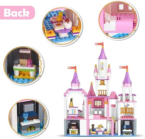 Princess beach house 346PCS- COGO 4512