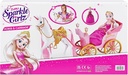 SPARKLE GIRLZ 10.5" Princess W/Horse & Carriage-10068
