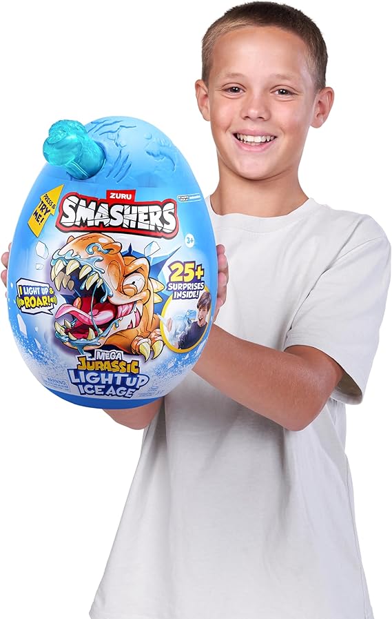 Dino Ice Age Light Up Mega Egg-ZUR-74138