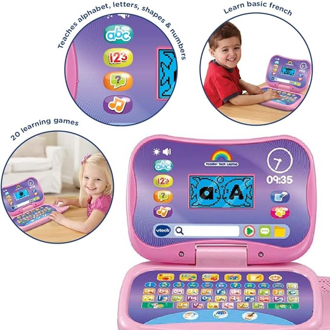 PRE-SCHOOL TECH LAPTOP PINK-524853