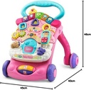 FIRST STEPS BABY WALKER PINK-505653
