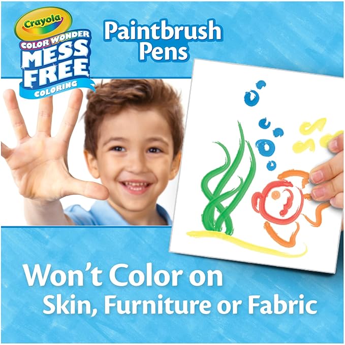 Color Wonder 8ct Paintbrush Pens-2858