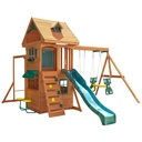 Kidkraft Ridgeview Wooden Swing Set-B270855
