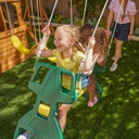 Kidkraft Ridgeview Wooden Swing Set-B270855