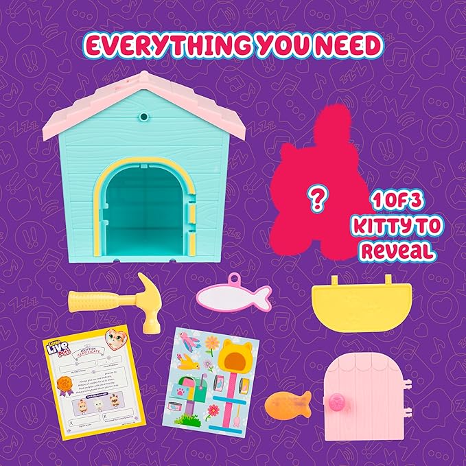 LLP MY PETS HOME S3 MINI P/SETKITTY-26678