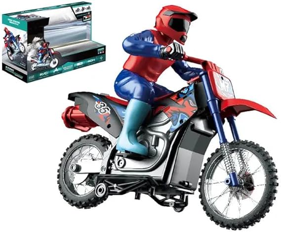 2.4G Scale 1:10 Smoking Motorcycle-333MT21101