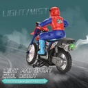 2.4G Scale 1:10 Smoking Motorcycle-333MT21101