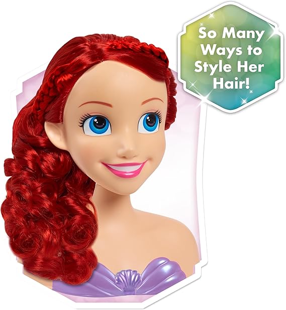 DISNEY PRINCESS SMALL STYLING HEADS ARIEL -87046