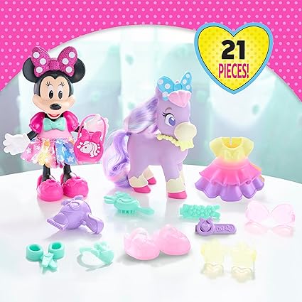 Minnie Mouse Groom & Glam Pony Set-88239