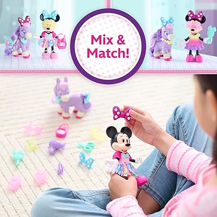 Minnie Mouse Groom & Glam Pony Set-88239