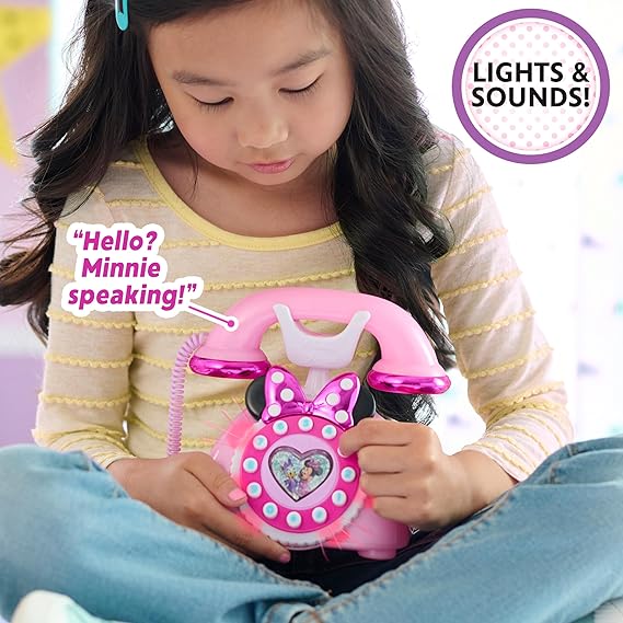 MINNIE MOUSE RING ME ROTARY PHONE -88272
