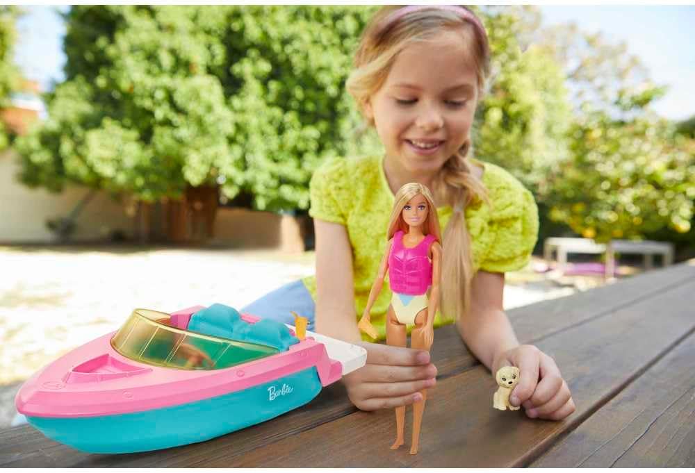 Barbie Boat with Doll-GRG30