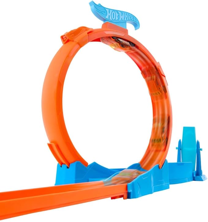 Hot Wheels Track Creator Triple Loop Kit-JDW39