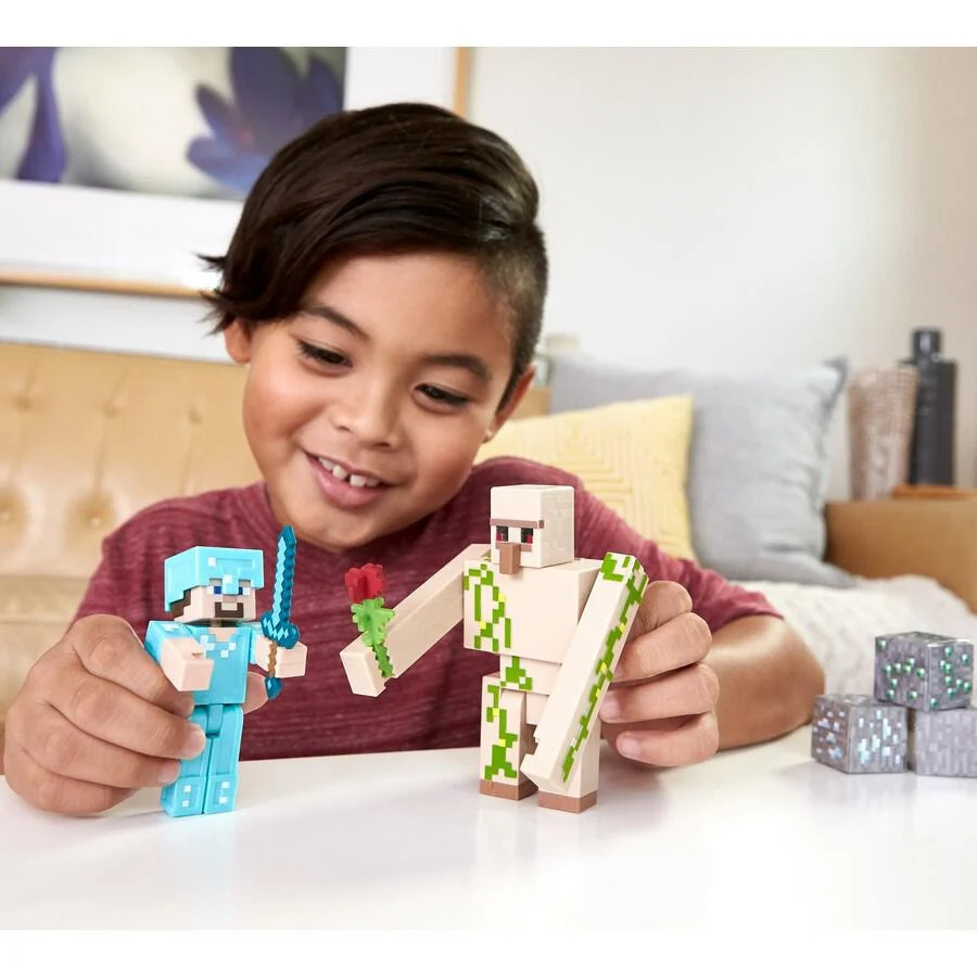 Minecraft Core 3,25" Figure 2 pk Asst-GTT53