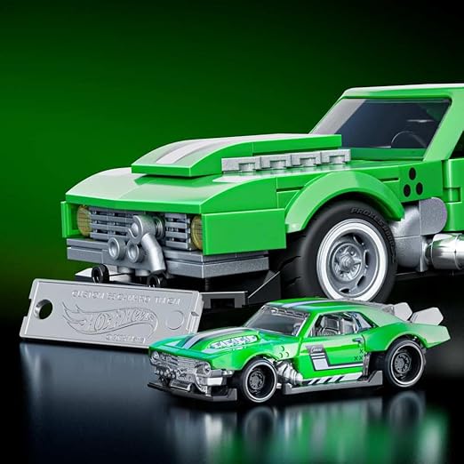 Mattel Brick Shop Speed Camaro -JFT16