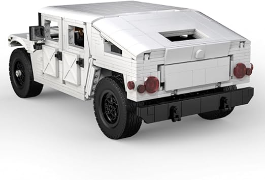1:24 Humvee off-road truck 328pcs-C55022W