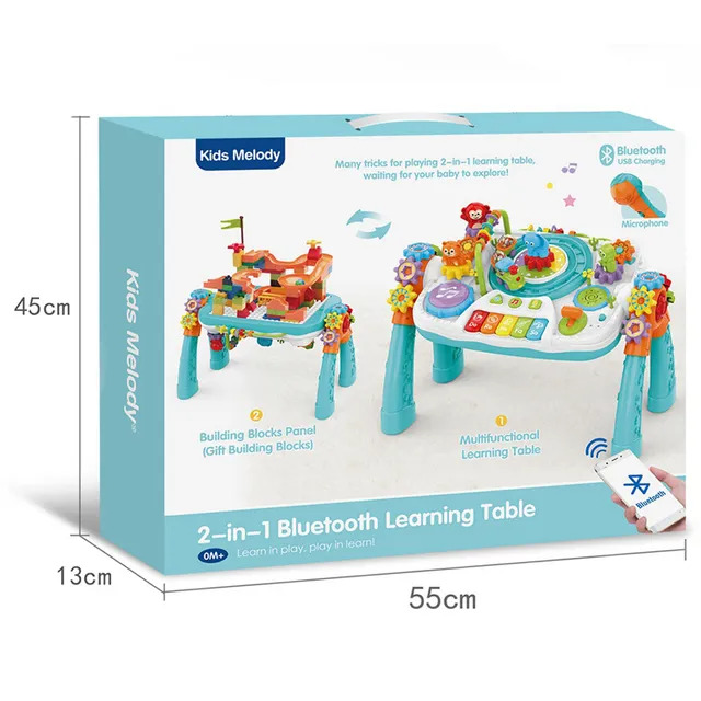Bluetooth Double Sided Learning Desk-9930