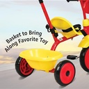 Spartan Disney Cars Tricycle with Pushbar-SP-5010