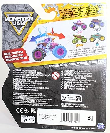 Monster Jam 1:64 Mud Blasters Asst-6072638